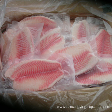 Boneless Skinless Frozen Black Tilapia Fillet 5-7oz Ivp